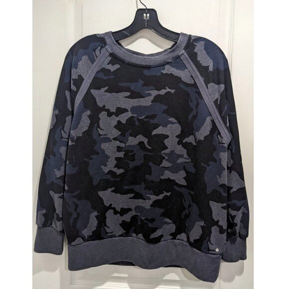 Prana | Cozy Up Sweatshirt in Nautical Camo - Picture 4 of 10